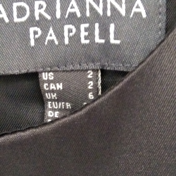 Adrianna Papell Mikado tiered fit & flate dress - Picture 8 of 9